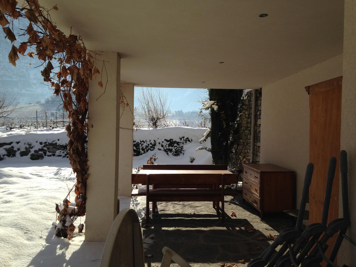 Bnb Chantevent Sierre Exterior foto